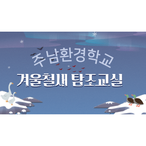 2022년 12월 겨울철새 탐조교실(1차~9차)